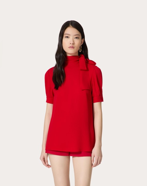 Red Valentino TOP IN GEORGETTE Only for today