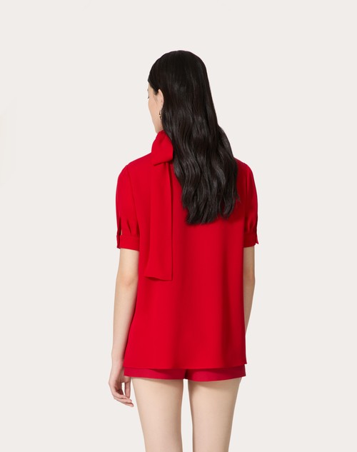 Red Valentino TOP IN GEORGETTE Only for today