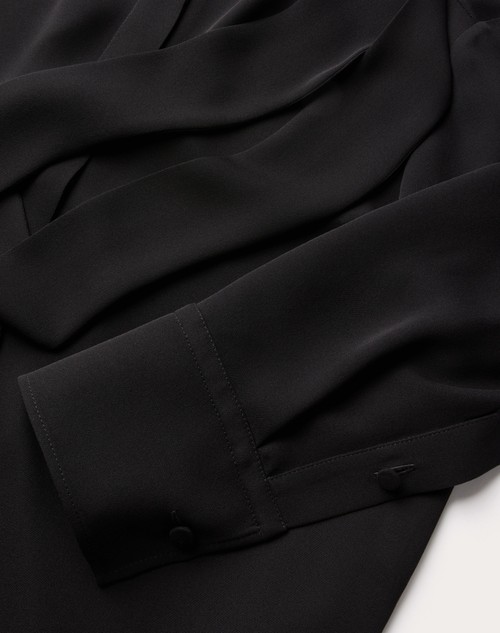 Red Valentino CAMICIA IN GEORGETTE Black Friday Prezzi