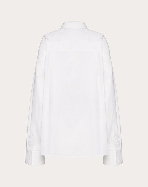 Red Valentino CAMICIA IN COMPACT POPELINE Nuovo