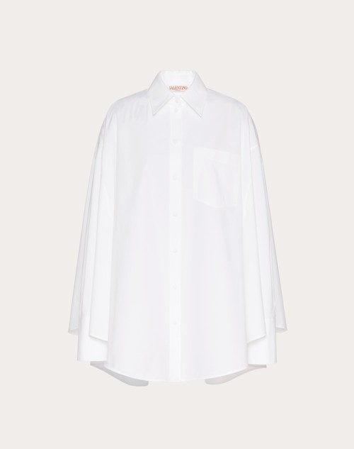 Red Valentino CAMICIA IN SARTORIAL POPELINE Promozione