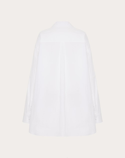 Red Valentino CAMICIA IN COTTON POPELINE Negozi Online