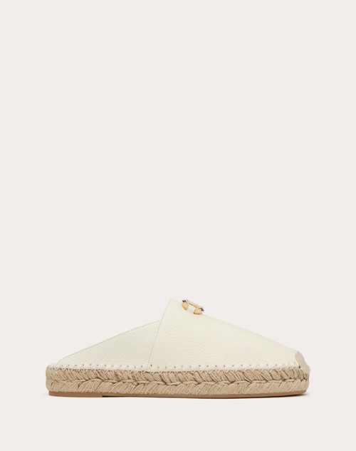 Red Valentino MULE VLOGO THE BOLD EDITION IN VITELLO GRANATO 25MM
