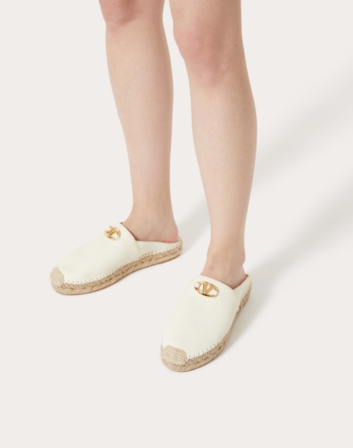Red Valentino MULE VLOGO THE BOLD EDITION IN VITELLO GRANATO 25MM Fino Al -60%