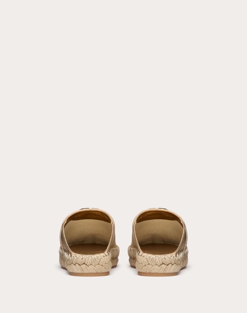 Red Valentino MULE VLOGO THE BOLD EDITION IN VITELLO GRANATO METALLIZZATO 25MM Shopping Online