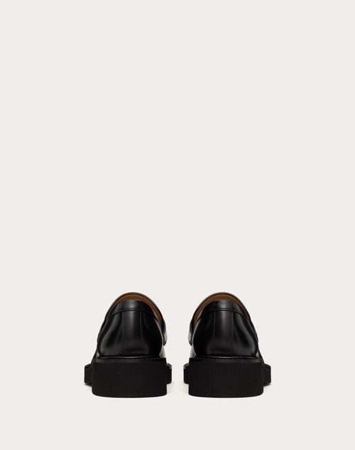 Red Valentino MOCASSINO VLOGO LOCKER IN VITELLO 40MM Vendita Economica