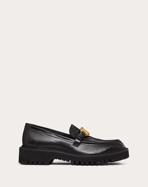 Red Valentino MOCASSINO VLOGO SIGNATURE IN VITELLO Saldi Di Fabbrica