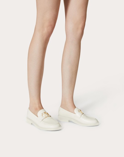 Red Valentino MOCASSINO VLOGO SIGNATURE IN VITELLO Negozio online di fabbrica
