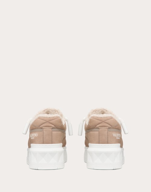 Red Valentino SNEAKER ONE STUD XL IN NABUK E LANA Flash Sale