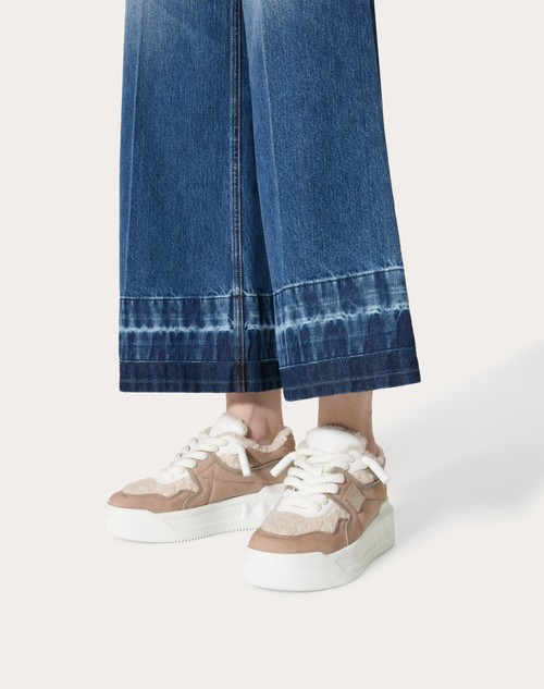 Red Valentino SNEAKER ONE STUD XL IN NABUK E LANA Flash Sale