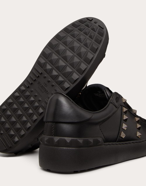 Red Valentino SNEAKER ROCKSTUD UNTITLED NOIR IN VITELLO Offerta Anniversario