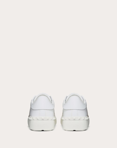 Red Valentino SNEAKER OPEN CON BANDA METALLIZZATA Vendita calda