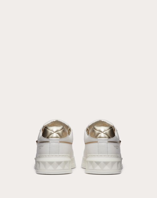 Red Valentino SNEAKER LOW-TOP ONE STUD IN NAPPA Offerte esclusive