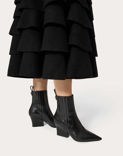Red Valentino BEATLE VLOGO LOCKETTE IN VITELLO SPAZZOLATO 75MM Offerte giornaliere