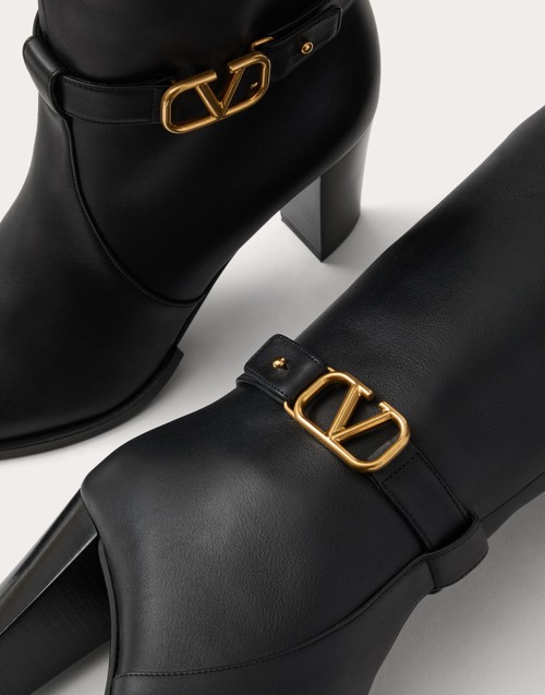 Red Valentino STIVALE VLOGO SIGNATURE IN VITELLO 75MM Enormi risparmi