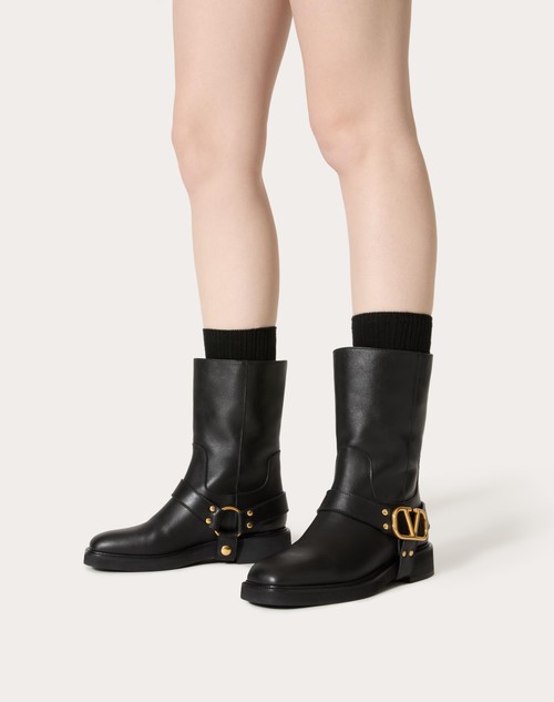 Red Valentino STIVALETTO VLOGO SIGNATURE IN VITELLO 30MM Sconti VIP