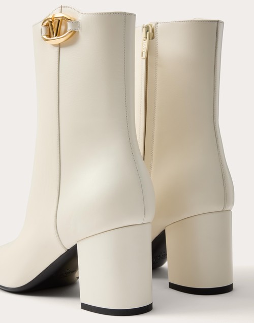 Red Valentino STIVALETTO VLOGO THE BOLD EDITION IN VITELLO 70MM Prezzo basso