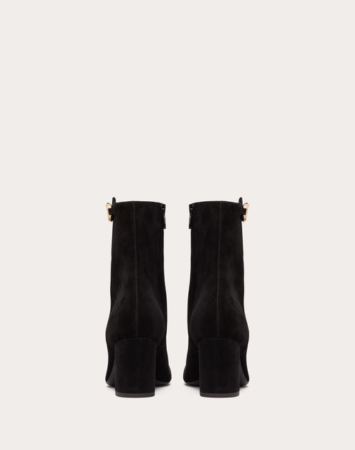 Red Valentino STIVALETTO VLOGO THE BOLD EDITION IN CAMOSCIO 70MM Super Saving Price
