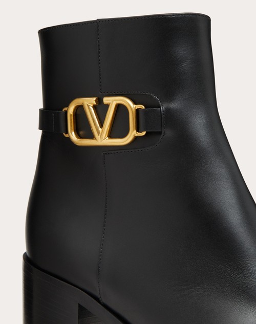 Red Valentino STIVALETTO VLOGO SIGNATURE IN VITELLO 75MM Latest stili