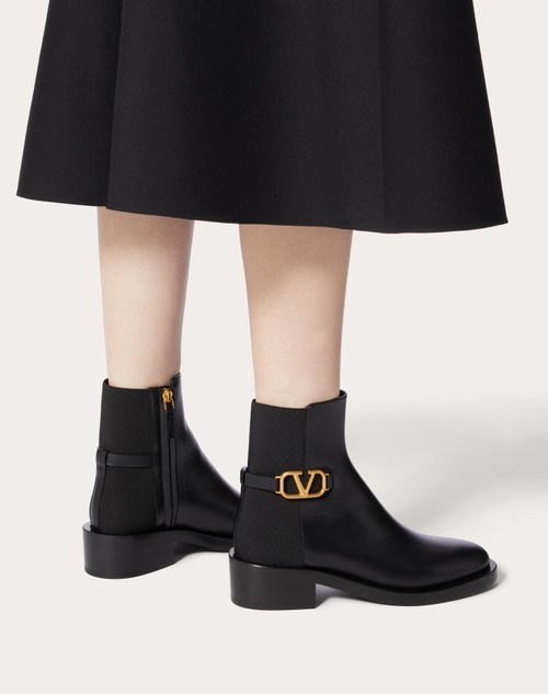 Red Valentino STIVALETTO VLOGO SIGNATURE IN VITELLO 30MM Ultimi due giorni
