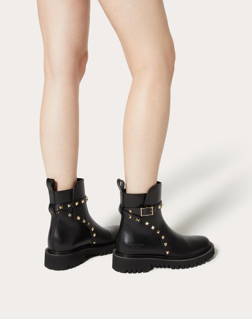 Red Valentino STIVALETTO ROCKSTUD IN VITELLO 40MM Fino al 60% di sconto