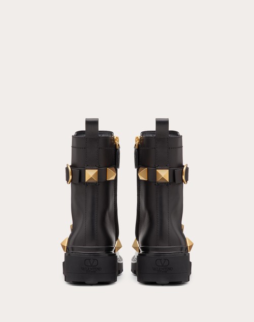 Red Valentino COMBAT BOOT ROMAN STUD IN VITELLO 40MM Discount Store per i nuovi prodotti