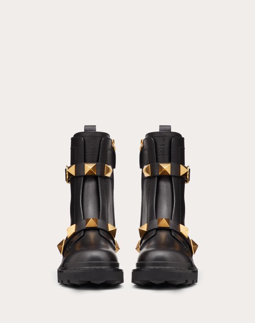 Red Valentino COMBAT BOOT ROMAN STUD IN VITELLO 40MM Discount Store per i nuovi prodotti