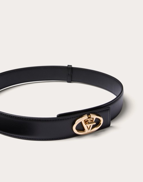 Red Valentino CINTURA VLOGO THE BOLD EDITION IN VITELLO 30 MM 50% di sconto per tempo limitato