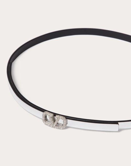 Red Valentino CINTURA VLOGO SIGNATURE IN VITELLO SPECCHIATO 10 MM Economico