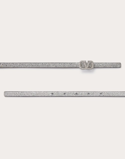 Red Valentino CINTURA VLOGO SIGNATURE CON CRISTALLI 10 MM Online