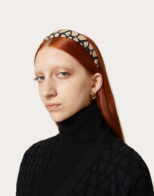 Red Valentino CERCHIETTO TOILE ICONOGRAPHE IN SETA Negozio online di fabbrica