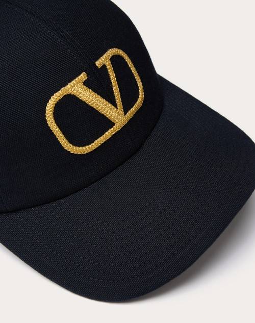 Red Valentino CAPPELLO BASEBALL VLOGO SIGNATURE IN COTONE Fornitura limitata