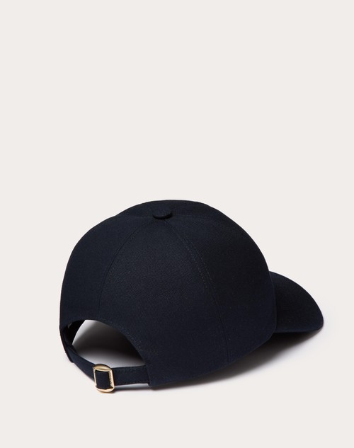Red Valentino CAPPELLO BASEBALL VLOGO SIGNATURE IN COTONE Fornitura limitata