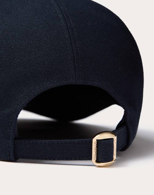 Red Valentino CAPPELLO BASEBALL VLOGO SIGNATURE IN COTONE Fornitura limitata