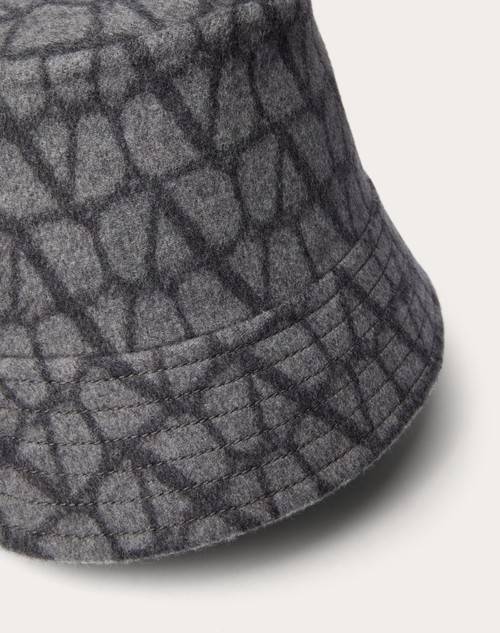 Red Valentino CAPPELLO BUCKET TOILE ICONOGRAPHE REVERSIBILE Offerta Pasqua