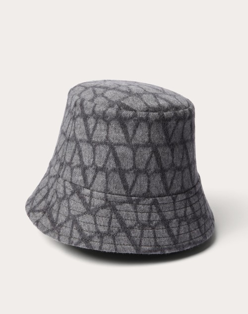 Red Valentino CAPPELLO BUCKET TOILE ICONOGRAPHE REVERSIBILE Offerta Pasqua