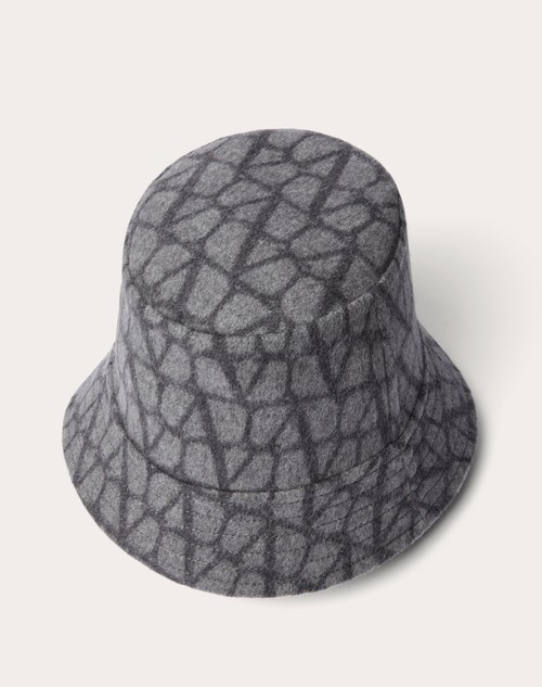 Red Valentino CAPPELLO BUCKET TOILE ICONOGRAPHE REVERSIBILE Offerta Pasqua