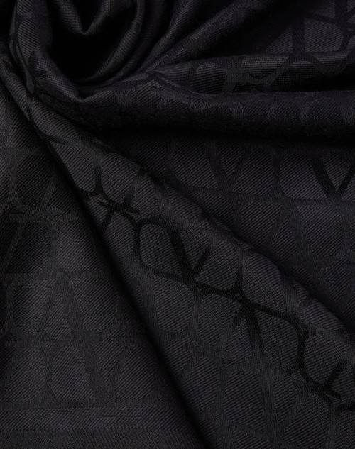 Red Valentino SCIALLE TOILE ICONOGRAPHE IN LANA E SETA Super Saving Price