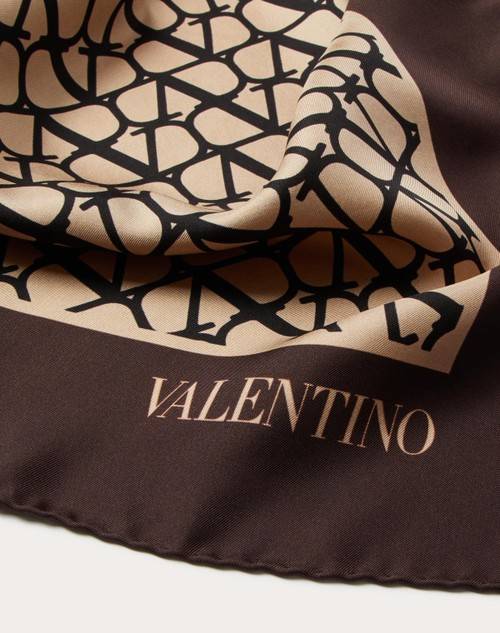 Red Valentino FOULARD 90X90 TOILE ICONOGRAPHE IN SETA Ritorno libero