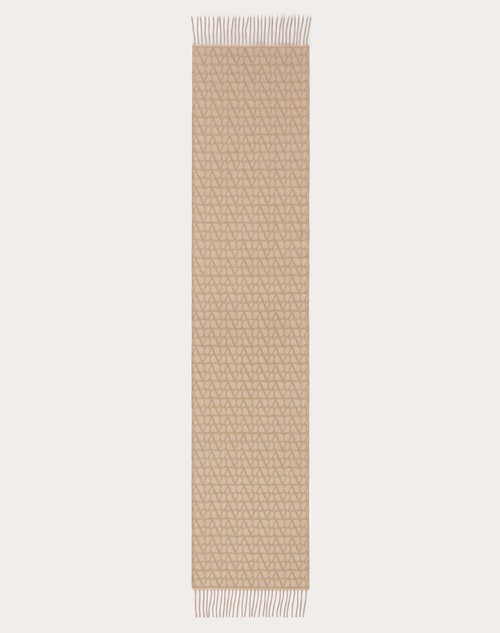 Red Valentino SCIARPA TOILE ICONOGRAPHE IN LANA Ultimo giorno