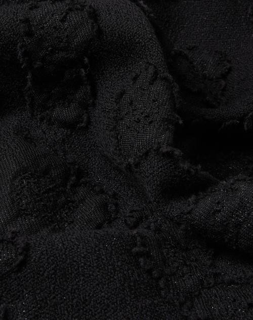 Red Valentino PONCHO 3D FLOWERS IN MISTO LANA Offerta speciale della fabbrica