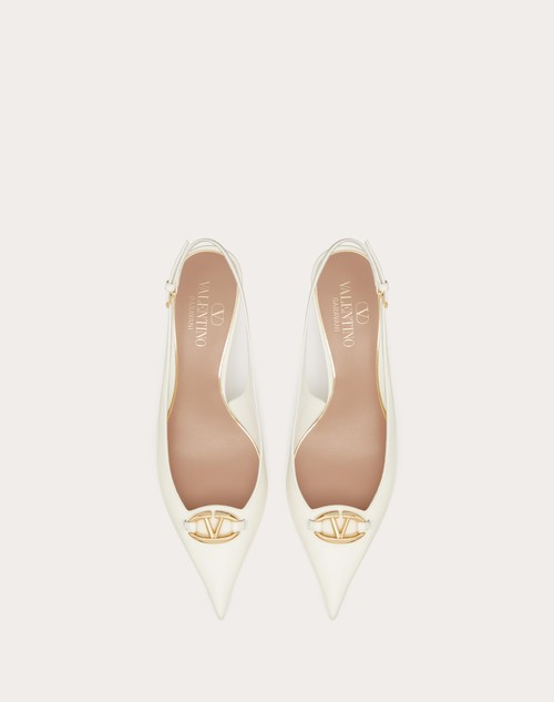 Red Valentino DÉCOLLETÉ SLINGBACK VLOGO THE BOLD EDITION IN VITELLO 60MM Officina
