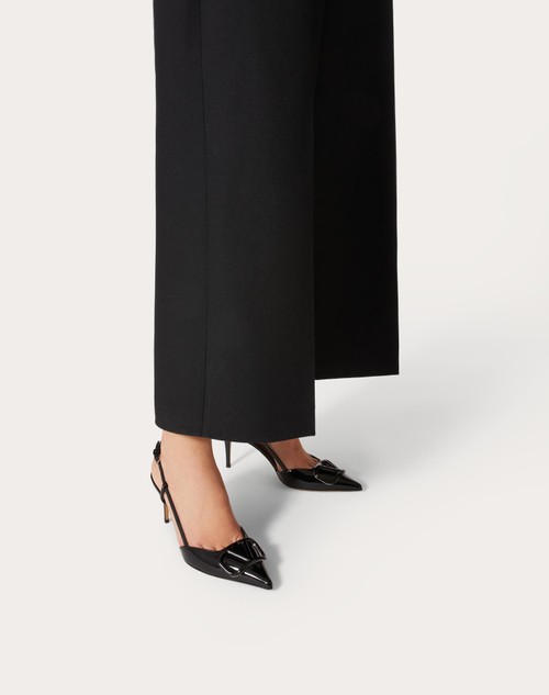 Red Valentino DÉCOLLETÉ SLINGBACK VLOGO SIGNATURE IN VERNICE 80MM Limitato a 3 giorni
