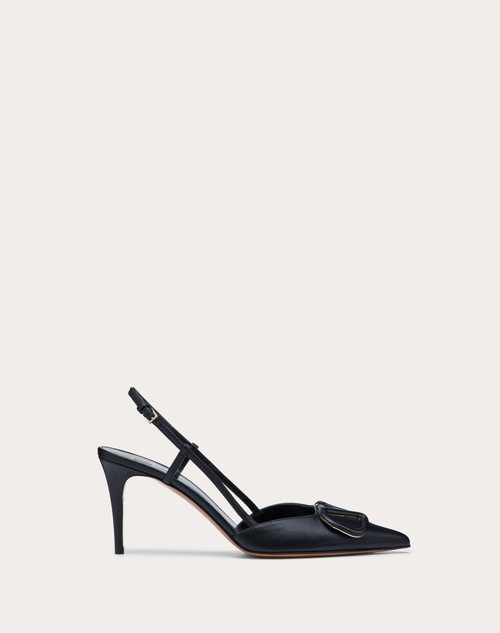 Red Valentino DÉCOLLETÉ SLINGBACK VLOGO SIGNATURE IN VITELLO 80MM Pezzi Unici