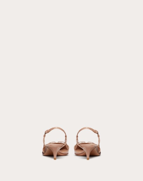 Red Valentino DÉCOLLETÉ SLINGBACK VLOGO SIGNATURE IN VERNICE 40MM Soddisfazione Garantita