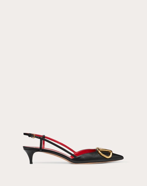 Red Valentino DÉCOLLETÉ SLINGBACK VLOGO SIGNATURE IN VITELLO 40MM Qualità Garantita