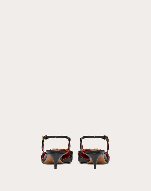 Red Valentino DÉCOLLETÉ SLINGBACK VLOGO SIGNATURE IN VITELLO 40MM Qualità Garantita