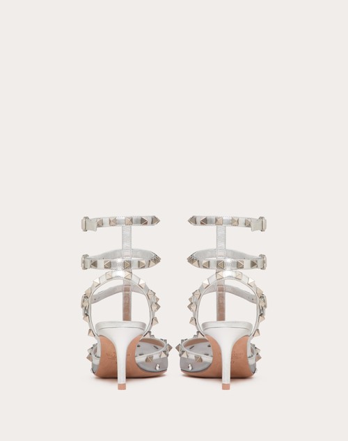 Red Valentino DÉCOLLETÉ ROCKSTUD IN RETE CON CRISTALLI E CINTURINI 65MM Sottocosto