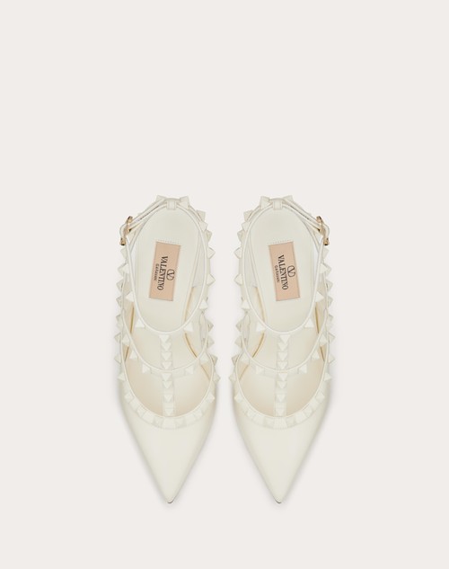 Red Valentino DÉCOLLETÉ ROCKSTUD CON CINTURINI E BORCHIE IN TONO 100MM Offerte