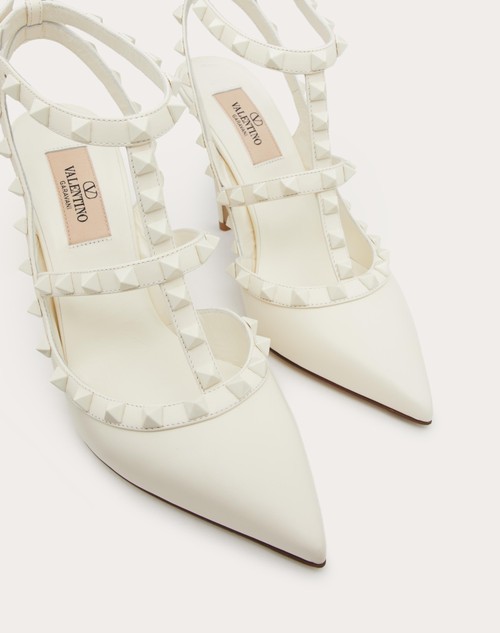 Red Valentino DÉCOLLETÉ ROCKSTUD CON CINTURINI E BORCHIE IN TONO 100MM Offerte